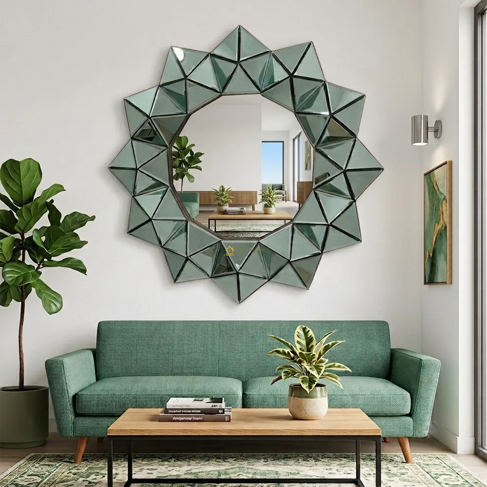 Cermin Dinding 3D Sebagai Statement Mirror – Tren Dekorasi Hunian Modern 2026