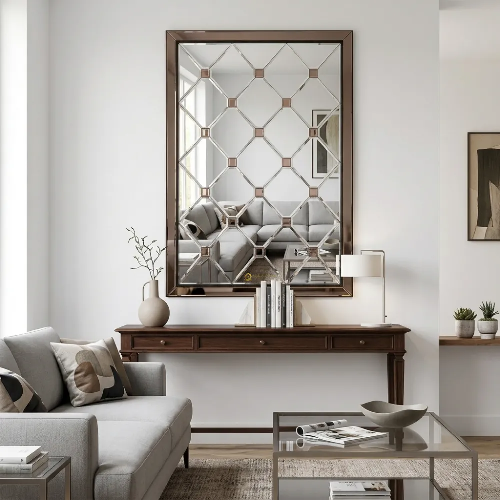 Cermin Dinding Bevel – Rahasia Menciptakan Interior Rumah Modern Klasik Yang Harmonis