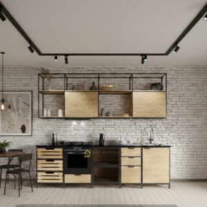 Kitchen Set Industrial Desain Kekinian MI 0603001