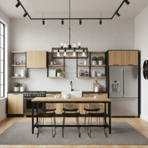 Kitchen Set Industrial untuk Dapur Modern MI 0603003